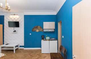 Апарт-отели Top Center Brand New Apartments София Номер-студио с кроватью размера "king-size" и диван-кроватью-5